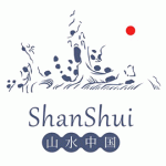 山水中国中式餐馆LOGO