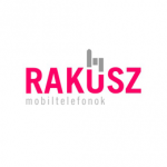 Rakusz手机零售连锁标志