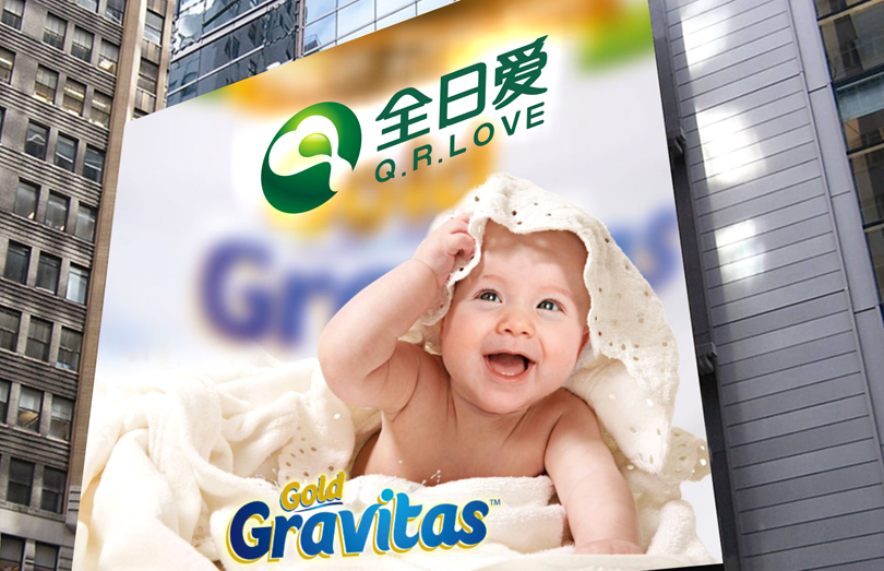 全日爱奶粉标志