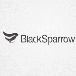 黑麻雀Black Sparrow标志