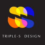 Triple S三合一设计博客标志设计