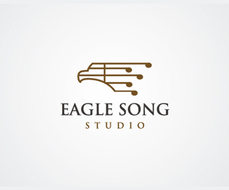 鹰歌工作室logo