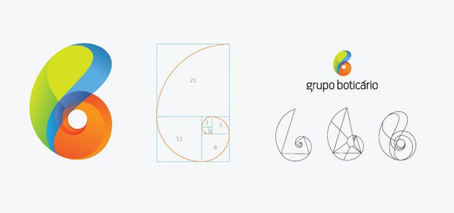 完美的logo，是遵守斐波那契数的