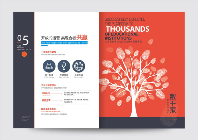 艾威康企业画册_从拿得出手的道具到品牌清晰