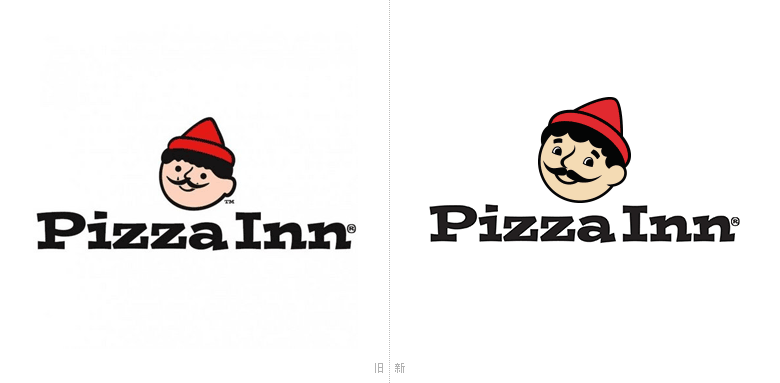 披萨连锁店缤美意Pizza Inn标志