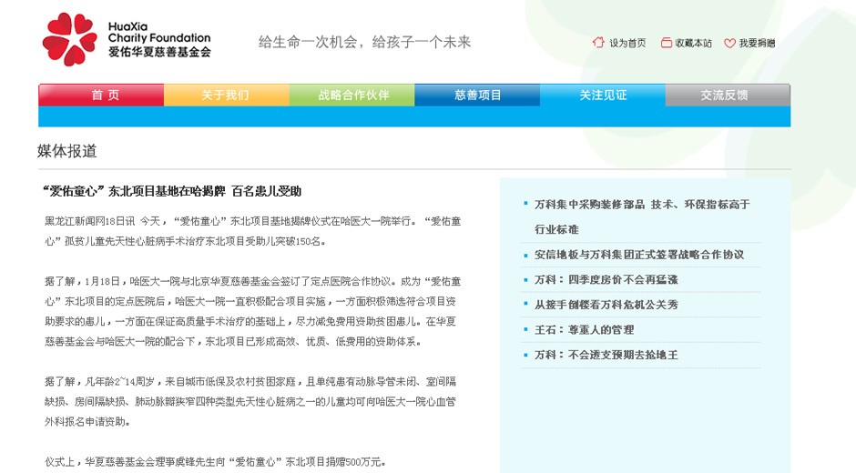 爱佑华夏慈善基金会