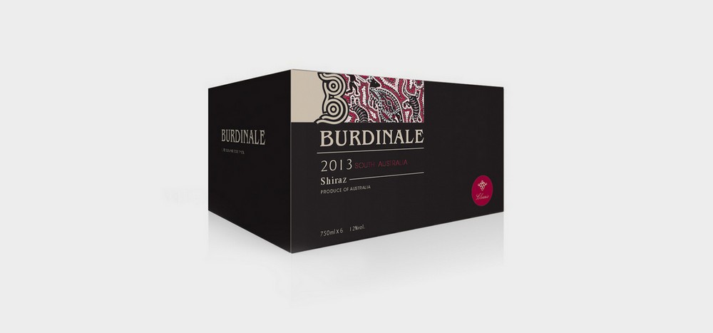 班柯葡萄酒BURDINALE标志设计