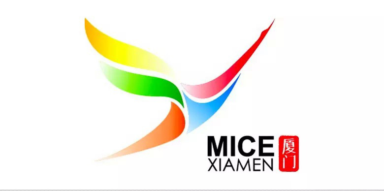 厦门市会展业logo「金砖鹭」