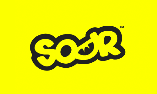 Sour字体标志设计