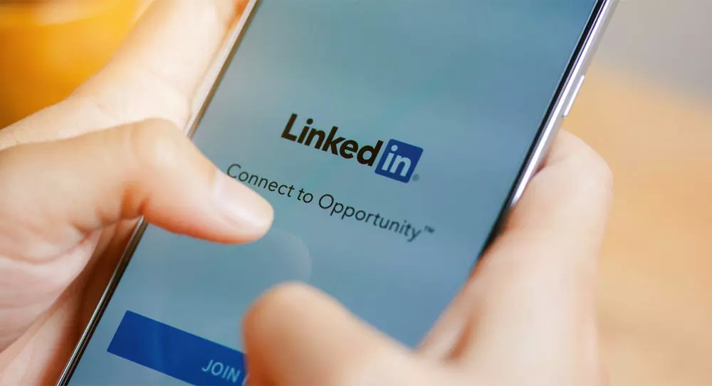 美国社交平台领英LinkedIn标志