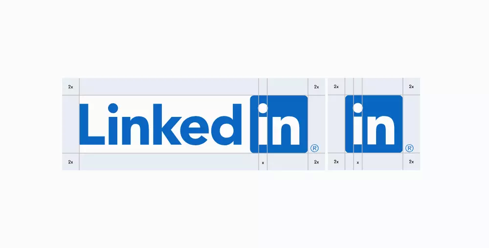 美国社交平台领英LinkedIn标志