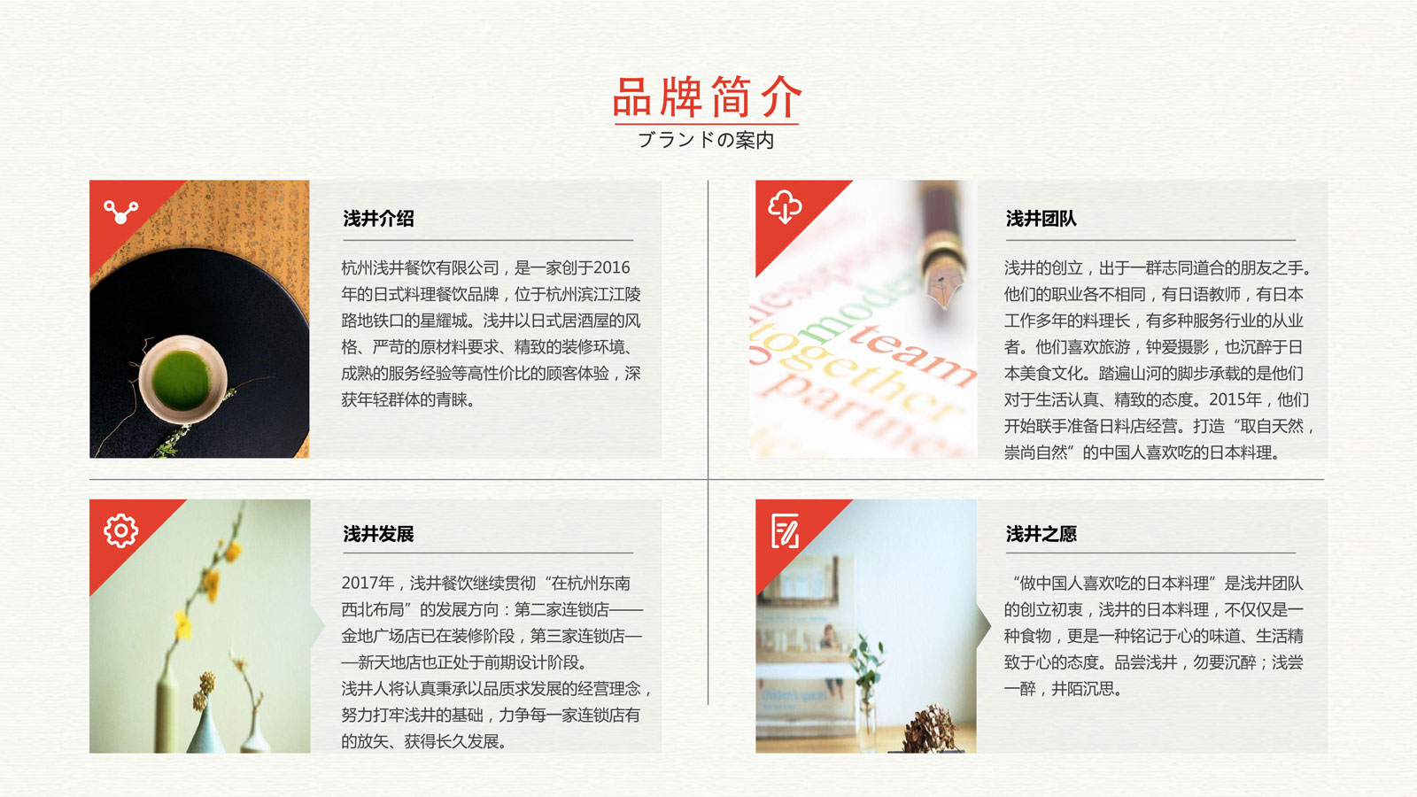 杭州日本料理浅井形象标志设计