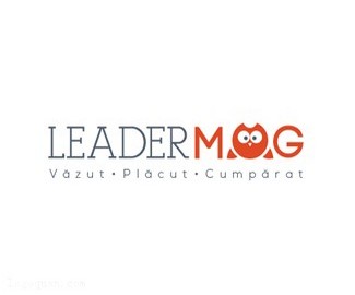 销售书籍和文具的在线网站LeaderMAG字体设计